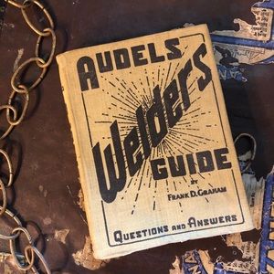 💥 Vintage 1949 Welders Guide Antique Book